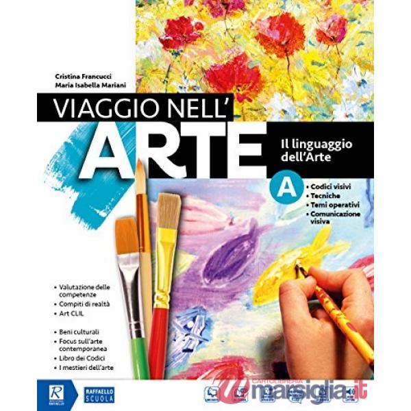 VIAGGIO NELL'ARTE A + ALBUM DISEGNO + DVD MIO BOOK