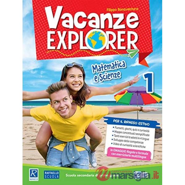 VACANZE EXPLORER MAT. SCIE. 1 + REGOLE