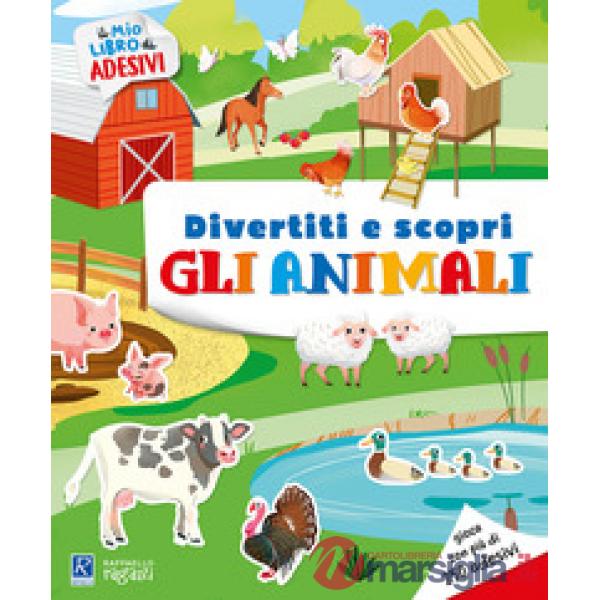 Gli animali e i loro ambienti. Il mio libro di adesivi