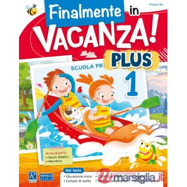 FINALMENTE IN VACANZA PLUS 1 + LIBRO DI NARRATIVA + ESERCIZIARI CL. 2