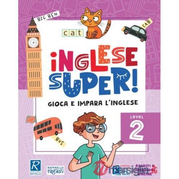 INGLESE SUPER LEVEL 2 ED. A COLORI