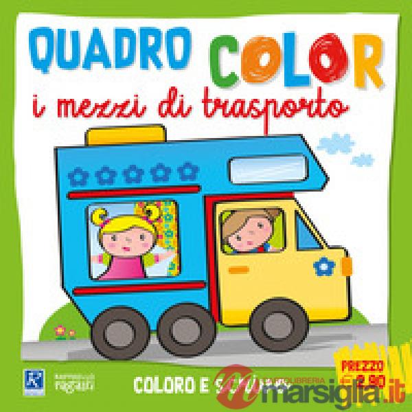 I mezzi di trasporto. Quadro color