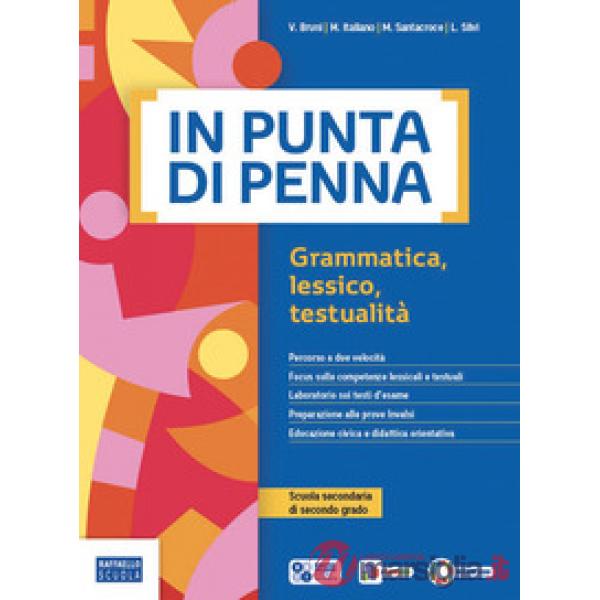 PUNTA DI PENNA GRAMMATICA + SCRITTURA (IN) EDIZIONE ROSSA