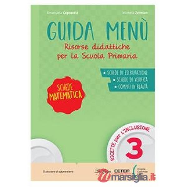 GUIDA MENU' MATEMATICA-SCHEDE MATEMATICA 3