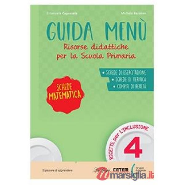 GUIDA MENU' MATEMATICA-SCHEDE MATEMATICA 4