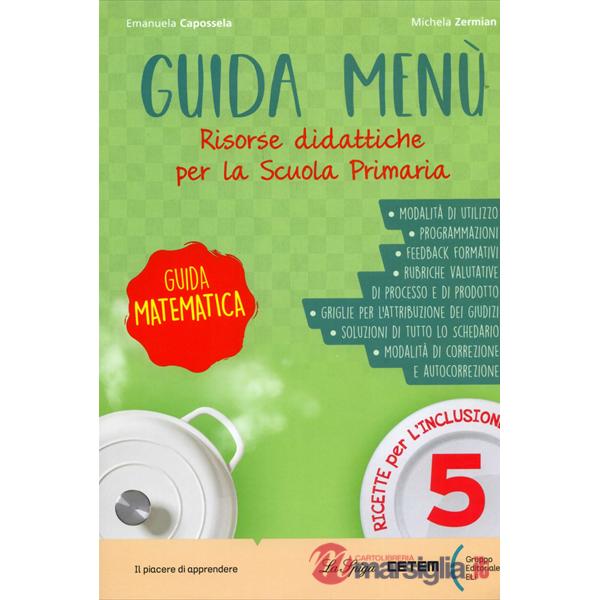 GUIDA MENU' MATEMATICA-SCHEDE MATEMATICA 5