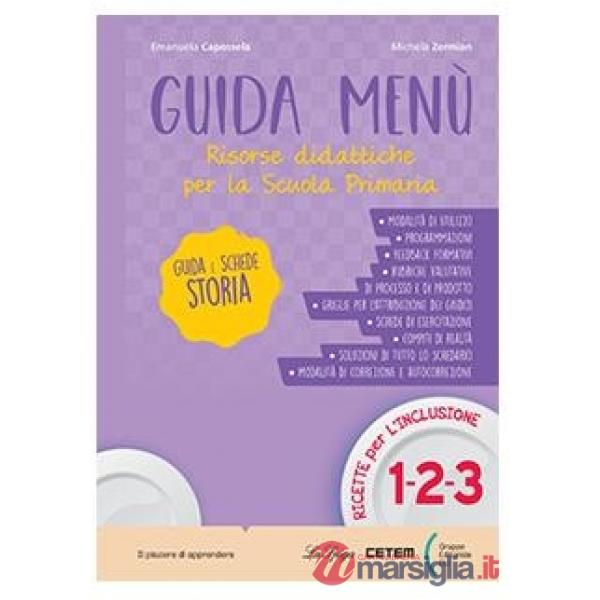 GUIDA MENU' STORIA-SCHEDE STORIA 1-2-3