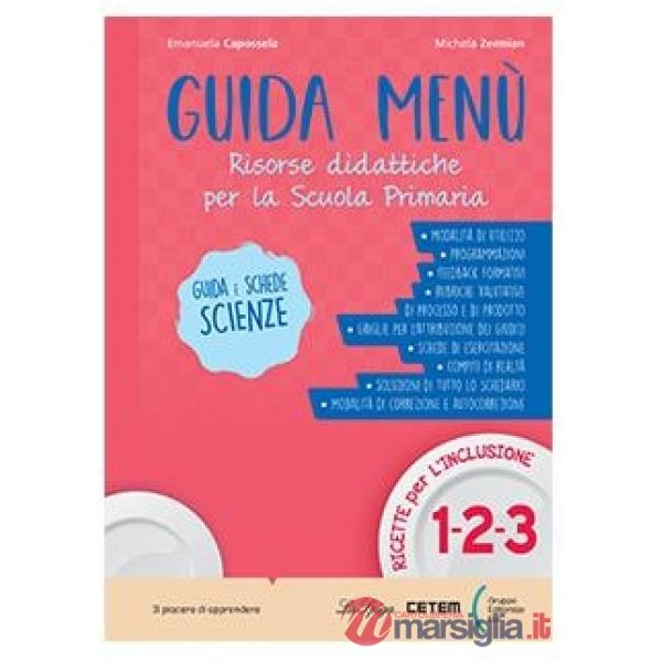 GUIDA MENU' SCIENZE-SCHEDE SCIENZE 1-2-3