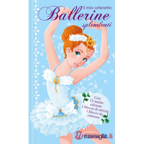 Il mio cofanetto. Ballerine splendenti. Ediz. illustrata. Con 12 matite colorate