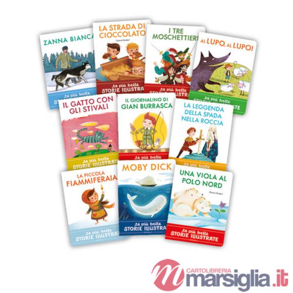 Mia prima biblioteca di fiabe illustrate. Stampatello maiuscolo. Ediz. a colori (La)