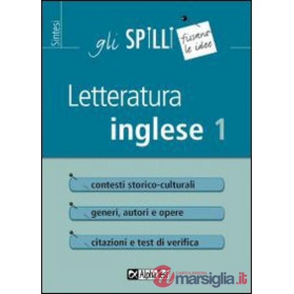 Letteratura inglese. Vol. 1