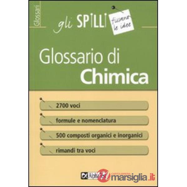 Glossario di chimica