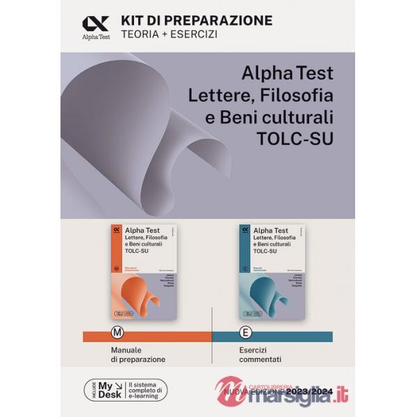 LETTERE FILOSOFIA E BENI CULTURALI TOLC - SU - KIT DI PREP.