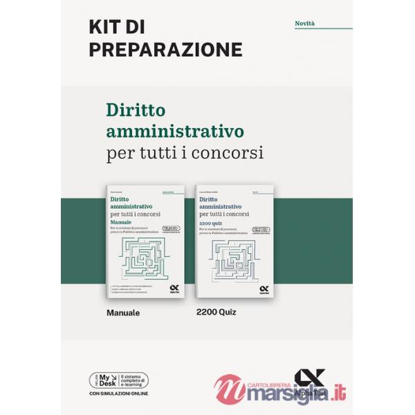 Diritto amministrativo per tutti i concorsi. Kit di preparazione. Ediz. MyDesk. Con Contenuto digitale per download e accesso on