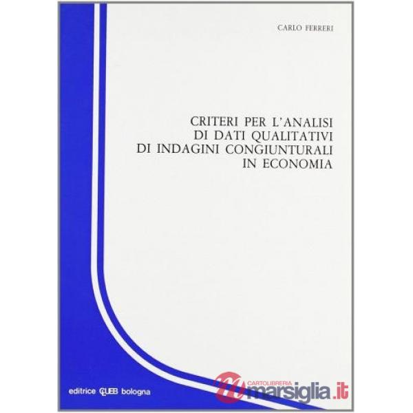 Criteri analisi dati