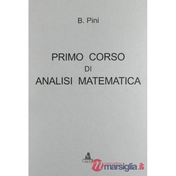 Primo corso di analisi matematica