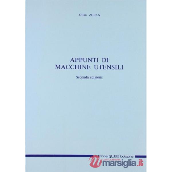 Appunti di macchine utensili