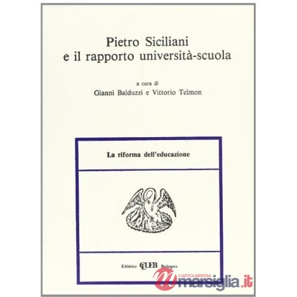 Pietro Siciliani e il rapporto università-scuola