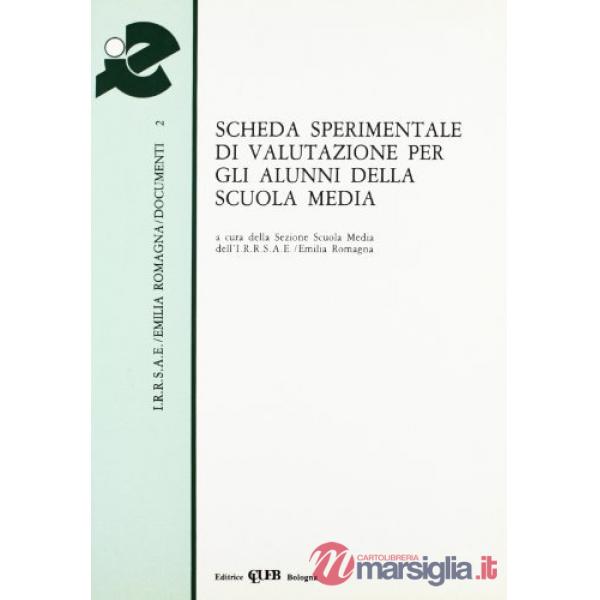 Scheda sperimentale di valutazione per gli alunni della scuola media