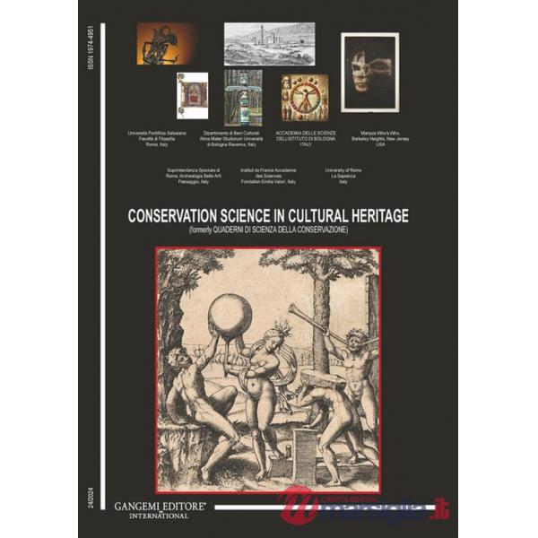Conservation Science in Cultural Heritage (2024). Vol. 24