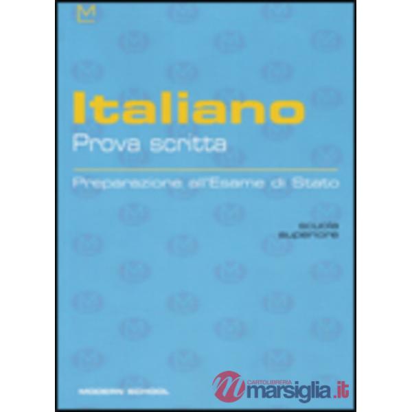 ITALIANO PROVA SCRITTA