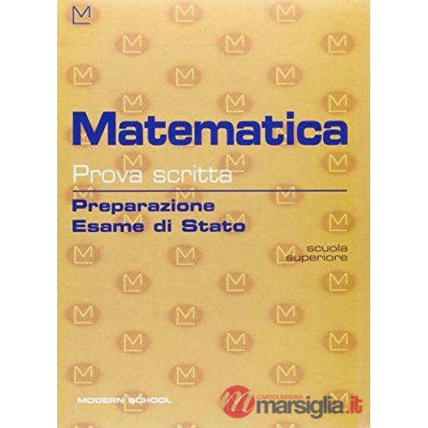 MATEMATICA PROVA SCRITTA
