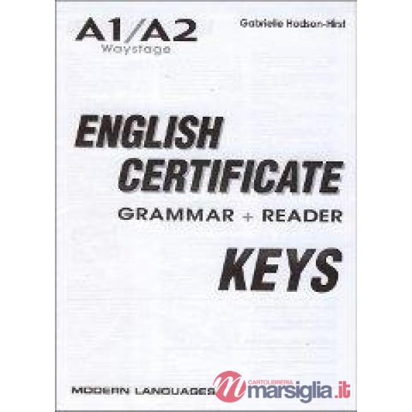 ENGLISH CERTIFICATE A1/A2 KEY