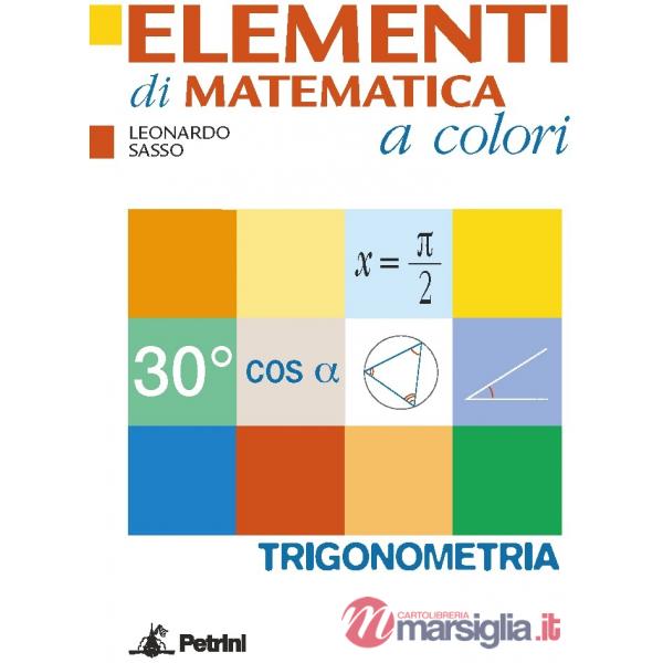 ELEMENTI MATEMATICA COLORI TRIGONOMETRIA