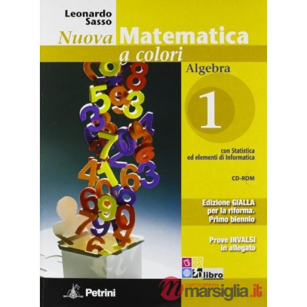 NUOVA MATEMATICA COLORI GIALLA PACK 1 + INV + EB
