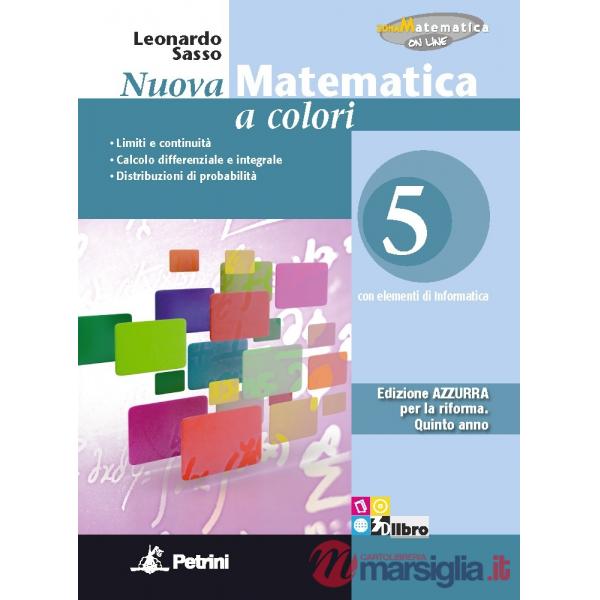 NUOVA MATEMATICA A COLORI AZZURRA TR 5 + EB