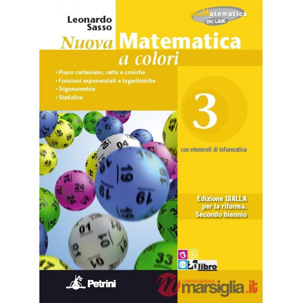 NUOVA MATEMATICA A COLORI GIALLA TR 3 ES