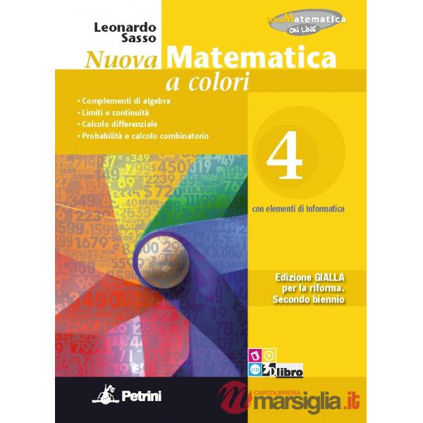 NUOVA MATEMATICA A COLORI GIALLA TR 4 + EB