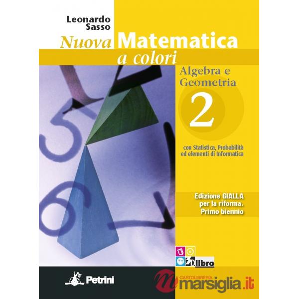 NUOVA MATEMATICA A COLORI GIALLA BN AL.G2 + EB