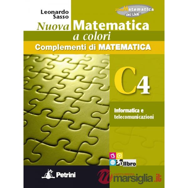 NUOVA MATEMATICA COLORI VERDE C4 INFORM. + EB