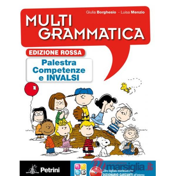 MULTIGRAMATICA ROSSA A + B + INVALSI + LD