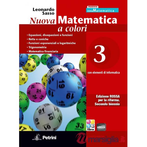 NUOVA MATEMATICA COLORI ROSSA 3 + EB