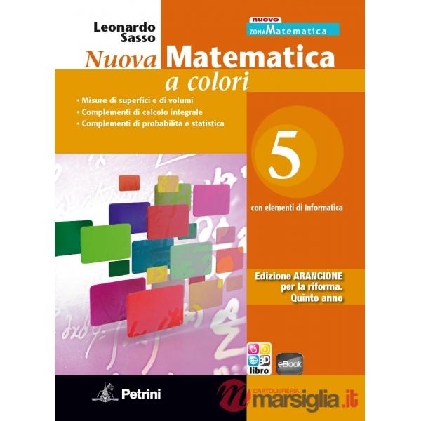 NUOVA MATEMATICA COLORI ARANCIONE 5 + EB