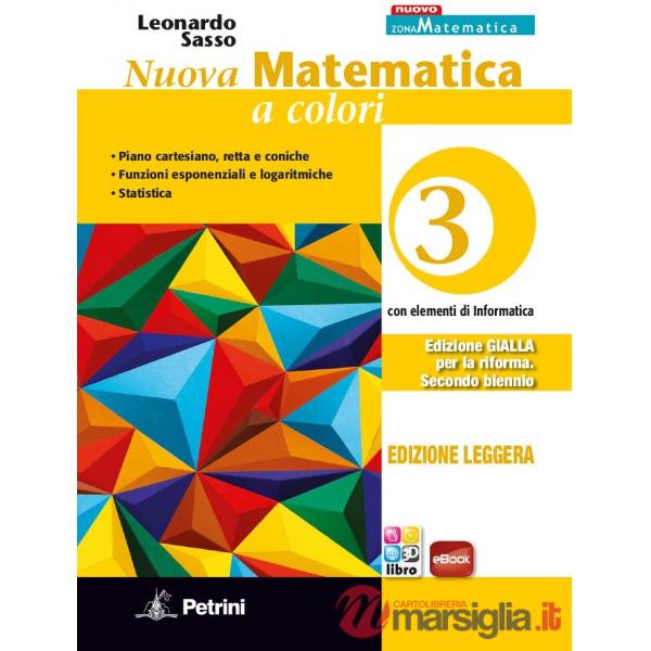 NUOVA MATEMATICA COLORI GIALLA 3 LEGGERA + EB
