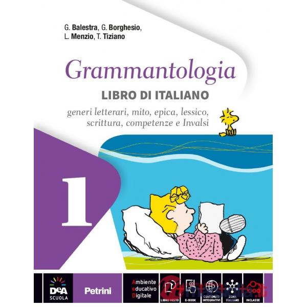 GRAMMANTOLOGIA: GRAMMATICA + LIBRO ITALIANO 1 + EB