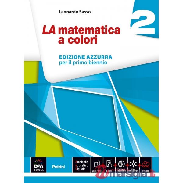 LA MATEMATICA A COLORI AZZURRA 2 + EB