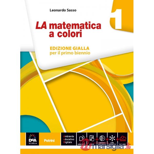 LA MATEMATICA A COLORI GIALLA 1 + EB ES