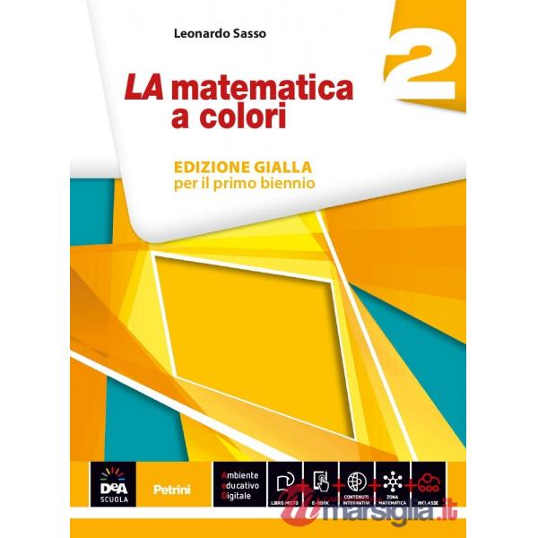 LA MATEMATICA A COLORI GIALLA 2 + EB