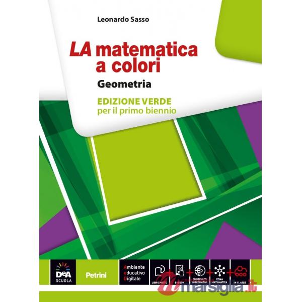 NUOVA MATEMATICA COLORI VERDE GEOMETRIA + EB