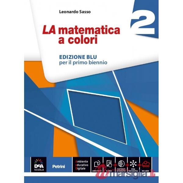 LA MATEMATICA A COLORI BLU 2 + EB