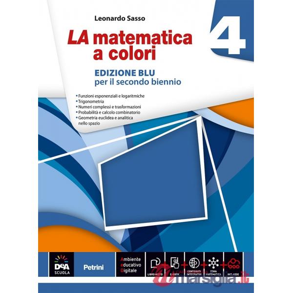 MATEMATICA A COLORI BLU VOL. 4 + EBOOK