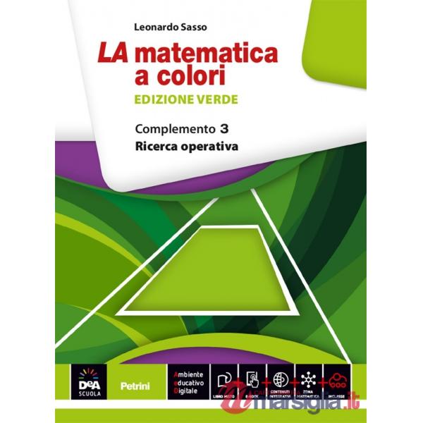 NUOVA MATEMATICA COLORI VERDE RICERCA OPERATIVA + EB