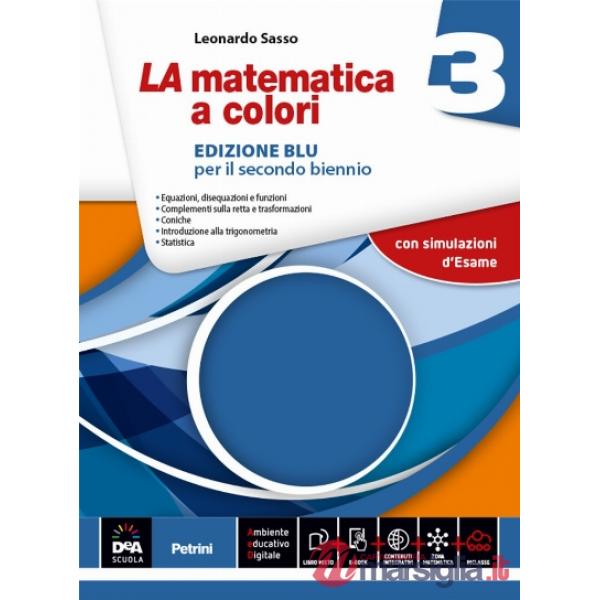 LA MATEMATICA COLORI BLU 3 + EB 2016