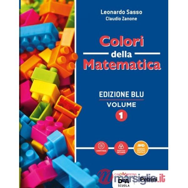 COLORI MATEMATICA BLU BN 1 + QUAD + EB