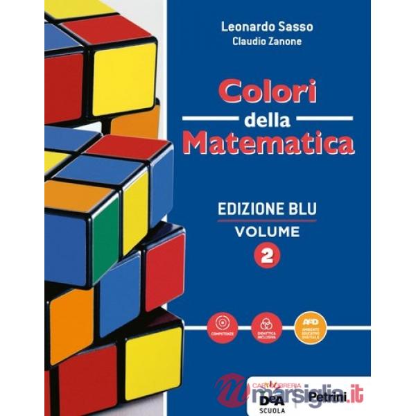 COLORI MATEMATICA BLU BN 2 + QUAD + EB
