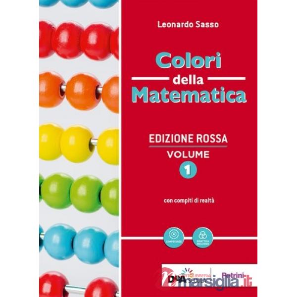 COLORI MATEMATICA ROSSA BN 1 + QUAD + EB